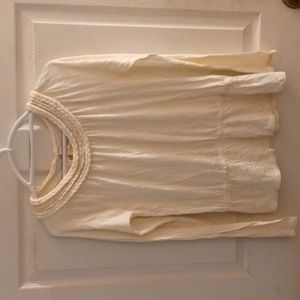 Brand new Women's DKNY long sleeve. Size Medium. White/creamy colored.